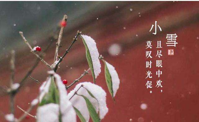 今日小雪 | 節(jié)氣養(yǎng)生注意“外防濕冷、內(nèi)防燥熱”